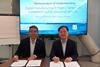 Nick Brown, CEO of Lloyd’s Register and Hyung Kwan Kim, CEO of HD Hyundai Mipo