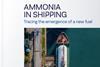 The front cover of the DNV study, 'Ammonia in Shipping: Tracing the Emergence of a New Fuel'
