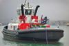 A Voith Schneider harbour tug recently completed by Southern African Shipyard