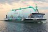 C-Job has designed a 141m-long fuel cell-powered liquid hydrogen tanker concept.