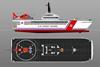SCOD’s Coast Guard cutter design, showing solar (PV) cells and helipad