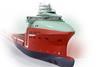 The SALT 100 PSV, to be built for Ugland Offshore by Kleven