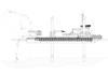 General arrangement of the new dredger ordered by the Panama Canal Authority from IHC Merwede