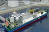 The LNG bunker barge, with 7,500 cubic metres of LNG capacity, will be owned and operated by FueLNG Pte Ltd Photo: FueLNG