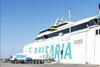 A Baleària vessel taking on board bioLNG