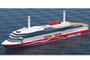 Viking Line's gas-gulled ro-pax, to be built in Xiamen with support from Deltamarin (photo courtesy of Viking Line)