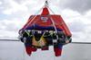 Survitec's davit-launched liferaft offers a number of benefits over lifeboats
