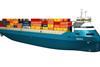 The zero-emission Northern European container feeder vessel powered by a fuel cell system