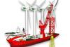 The OWTIS concept is designed to simplify installation of offshore structures such as wind turbines
