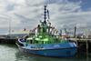 Damen’s first full-electric tug Sparky was handed over to Ports of Auckland in August.