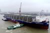 Second-of-class Tiger Maanshan for LNG trade in containers.
