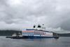 Russian floating nuclear plant set for the eastern end of the Northern Sea Route.(photo courtesy of Rosatom).