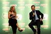 4)	Charlotte Jackson of Sky Sports News interviews Lothar Matthaus at the Motorship Propulsion & Emissions Conference
