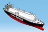 Conceptual drawing of ‘Extrem’, the new-generation LNG carrier developed by MHI