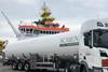 Gasum delivers LNG to the ATAIR research vessel Photo: Gasum