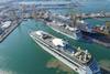 Four cruise ships are being repaired at Navantia's shipyard in Cadiz