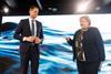 Harald Solberg, ceo of the Norwegian Shipowners' Association, (pictured with Norway's prime minister Erna Solberg), noted NSA members will only order vessels with zero-emissions technology after 2030.