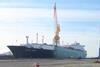 The LNG carrier ‘Bachir Chihani’ is in for maintenance at DSB