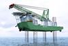 Hamburg crane builder supplies special offshore unit