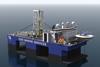 Rendering of one of the new well intervention vessels for Eide Marine, ordered from STX Finland
