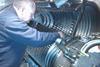 GE Aviation's gas turbines can easily be repaired in-situ Photo: GE Aviation