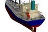 Computer generated image of Mitsui’s new bulk carrier design