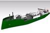 Meyer's design for an LNG bunker barge