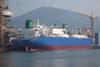 Creole Spirit, first of a new breed of exceptionally efficient LNG carriers, built by Daewoo