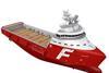The new UT 754 WP wavepiercing PSV design from Rolls-Royce, the first example of which has been ordered by Farstad