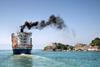 Average carbon dioxide emissions per container per kilometre has declined by 8.4% from 2013 to 2014