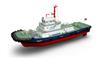 An artist’s impression of the world’s first ammonia-fuelled tugboat