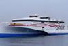 The 'Condor Liberation' was built by Austal two years ago 'on spec' before being bought and customised by Condor Ferries