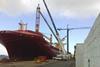 Gibdock undertook extensive crane renewal on the geared containership ‘Aldebaran’