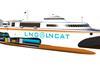 Incat’s LNG-powered 99m catamaran ferry