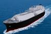 Rendering of a new LNG carrier for MOL, to operate between US and Japan