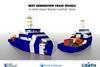 Impression of the Dutch seismic research support vessels