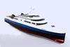 Artist’s impression of the new gas fuelled ferries for Vestfjorden in Norway