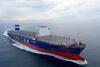 Eastern Pacific Shipping recently took delivery of its first LNG-fuelled vessel, the boxship Tenere. (Photo credit: EPS).