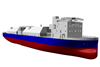 Savings on treatment plant and tank coatings have inspired a ballast-free LNG bunker vessel from HMD