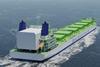 An innovative superstructure allows scaleable LNG storage without coprimising cargo capacity