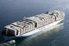 A Maersk Triple-E containership, similar to the vessel pictured, will sail from Rotterdam to Shanghai on biofuel blends alone in a trial.