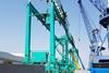 Hybrid RTG port cranes