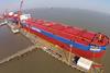 Mammoth ore carrier Yuan He Hai (photo: China News Service).