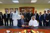 Mr Dagher Al Marar, CEO of ESNAAD and Mr Simon Liang, Chairman and CEO of Sinopacific Shipbuilding Group signed the contract in Abu Dhabi