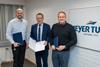 Tim Meyer, Mika Lintilä and Jason Liberty signed the joint declaration