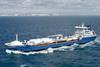 Furetank vessel 'Fure West' is undergoing an in-hull retrofit to Caterpillar's dual-fuel engine platform