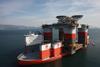 ‘Dockwise Vanguard’ showed her mettle from the outset, loading and transporting the ‘Jack/St Malo’ semi-submersible production unit from Korea to the US Gulf (Dockwise)