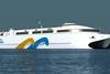 The new high speed catamaran ferry will be the world’s largest and greenest vessel of its type