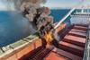 cargo fire on board ship
