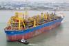 The ‘FPSO Aseng’ conversion was completed last year by Keppel Shipyard in Singapore